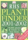 Image for RHS Plant Finder 2001-2002