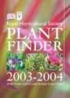 Image for RHS plant finder 2003-2004