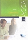 Image for ACCA Paper 2.5 Financial Reporting (International)