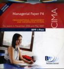 Image for CIMA P4 Organisational Management and Information Systems