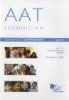 Image for AAT technician  : combined companionUnit 19: Preparing personal taxation computations (Finance Act 2007)