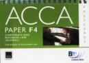 Image for ACCA (New Syllabus) - F4 Corporate and Business Law (GLO) : Passcards