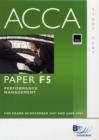 Image for Performance management  : for exams in December 2007 and June 2008