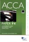 Image for ACCA (New Syllabus) - F4 Corporate and Business Law (UK)
