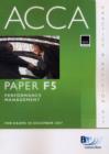 Image for ACCA (New Syllabus) - F5 Performance Management