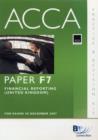 Image for ACCA (New Syllabus) - F7 Financial Reporting (UK)