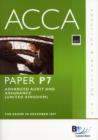 Image for ACCA (New Syllabus) - P7 Advanced Audit and Assurance (UK)