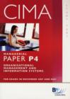 Image for CIMA - P4 Organisational Management and Information Systems