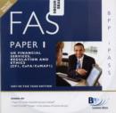 Image for FAS - [ApEx 1] UK Financial Services, Regulation and Ethics CII: CF1; IFA Unit 1