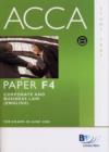 Image for ACCA - F4 Corporate and Business Law (For June 08 Exams)