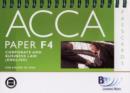 Image for ACCA - F4 Corporate and Business Law (Eng) : Passcards