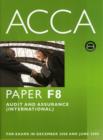 Image for ACCA - F8 Audit and Assurance (INT)