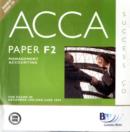 Image for ACCA - F2: Management Accounting