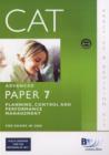 Image for CAT - 7 Planning, Control and Performance Management : Practice and Revision Kit