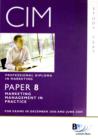 Image for CIM - 8 Marketing Management in Practice