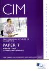 Image for CIM - 7 Marketing Communications