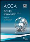 Image for ACCA - F3 Financial Accounting (INT) : Study Text
