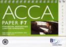 Image for ACCA - F7 Financial Reporting (GBR) : Passcards : Paper F7