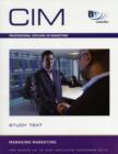 Image for Chartered Institute of Marketing (CIM) - 7 Managing Marketing