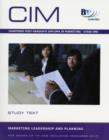 Image for Chartered Institute of Marketing (CIM) - 11 Marketing Leadership and Planning : Study Text