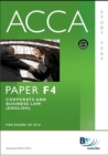 Image for ACCA paper F4, Corporate and business law (English)