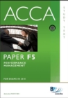Image for ACCA Paper F5 performance management study text