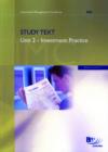 Image for IMC - Unit 2 Investment Practice (Syallbus Version 7.1) : Unit 2 : IMC - Unit 2 Investment Practice (Syallbus Version 7.1): Study Text: Unit 2