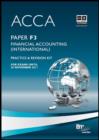 Image for ACCA - F3 Financial Accounting (INT) : Revision Kit : Paper F3