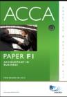 Image for ACCA, for exams in 2010.: (Accountant in business.) : Paper F1,