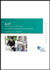 Image for AAT - Financial Statements : Passcards