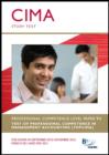 Image for TOPCIMA Paper T4 TEST OF PROFESSIONAL COMPETENCE IN MANAGEMENT ACCOUNTING Study Text