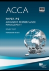 Image for ACCA Paper P5 - Advanced Performance Management Study Text