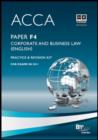 Image for Acca - F4 Corp and Business Law (Eng): Revision Kit