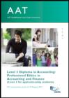 Image for AAT - Professional Ethics in Accounting and Finance : Study Text