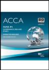 Image for ACCA - P1 Professional Accountant : Interactive Passcards