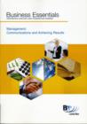 Image for Business Essentials - Management: Communications and Achieving Results