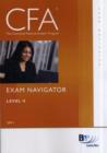Image for CFA Navigator - Level 2 Exam Navigator