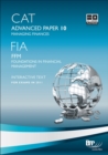 Image for CAT &amp; FIA, for exams in 2011.: (Managing finances.) : Advanced paper 10,