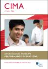 Image for Cima - Performance Operations: Study Text