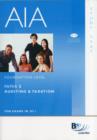 Image for AIA - 5 Auditing &amp; Taxation Study Text