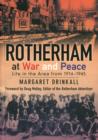 Image for Rotherham at war and peace  : life in the area from 1914-1945