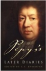 Image for Pepys&#39;s later diaries