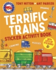 Image for Amazing Machines Terrific Trains Sticker Activity Book