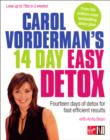 Image for Carol Vorderman&#39;s 14 day easy detox