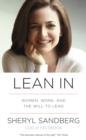 Image for Lean in  : women, work, and the will to lead