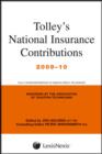 Image for Tolley&#39;s National Insurance contributions 2009-10 : Main Annual