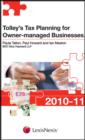 Image for Tolley&#39;s tax planning for owner-managed businesses 2010-11