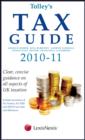 Image for Tolley&#39;s tax guide 2010-11