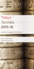 Image for Tolley&#39;s tax data 2015-16