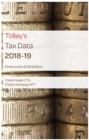 Image for Tolley&#39;s Tax Data 2018-19 (Finance Act edition)
